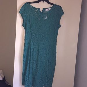 Teal Green dress